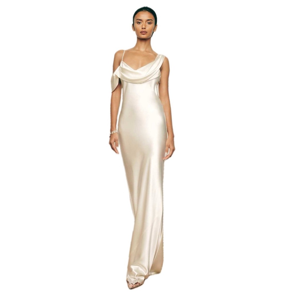 NWT Reformation “Ronda Silk Dress”